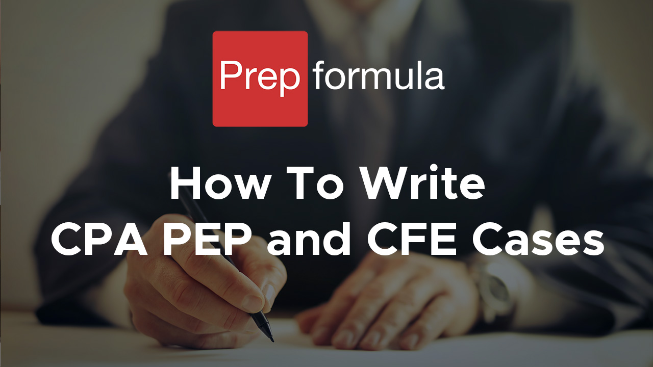 PrepFormula: Case Writing (RODAC)